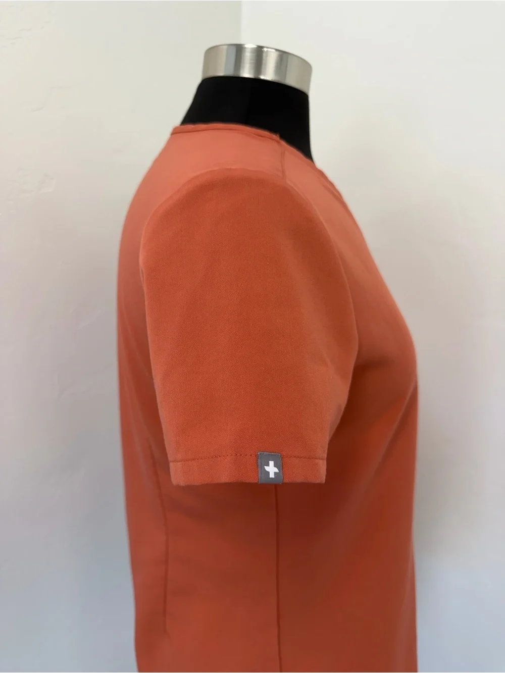 Figs Catarina One-Pocket in Terracotta Short Sleeve Scrub Top Size XS/P